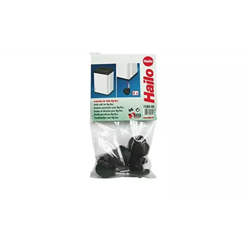 Hailo set di ruote per pattumiera Big-Box