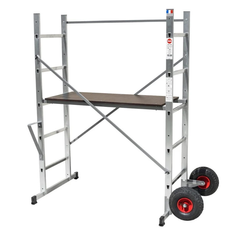 HAILO Gerüst HobbyStep H3 acciaio 2x5 gradini piattaforma di lavoro pieghevole