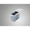 HAILO Multi-Box Duo L sistema rifiuti sottotop, 2x14L, bianco