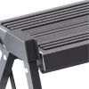 HAILO StepFix scala pieghevole a 2 gradini in acciaio nero