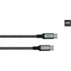 GoodConnections cavo a spirale USB 2.0 magnetico 60W USB-C a USB-C, nero/bianco, 1 m 2060-MT010SW
