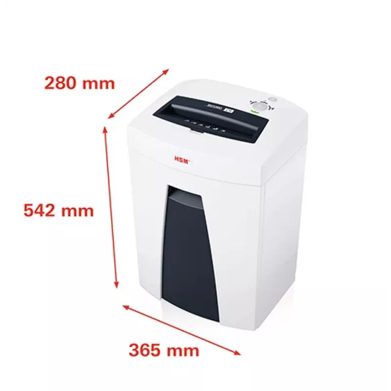 HSM SECURIO C18 distruggidocumenti a taglio a strisce 3,9 mm P-2 bianco/antracite