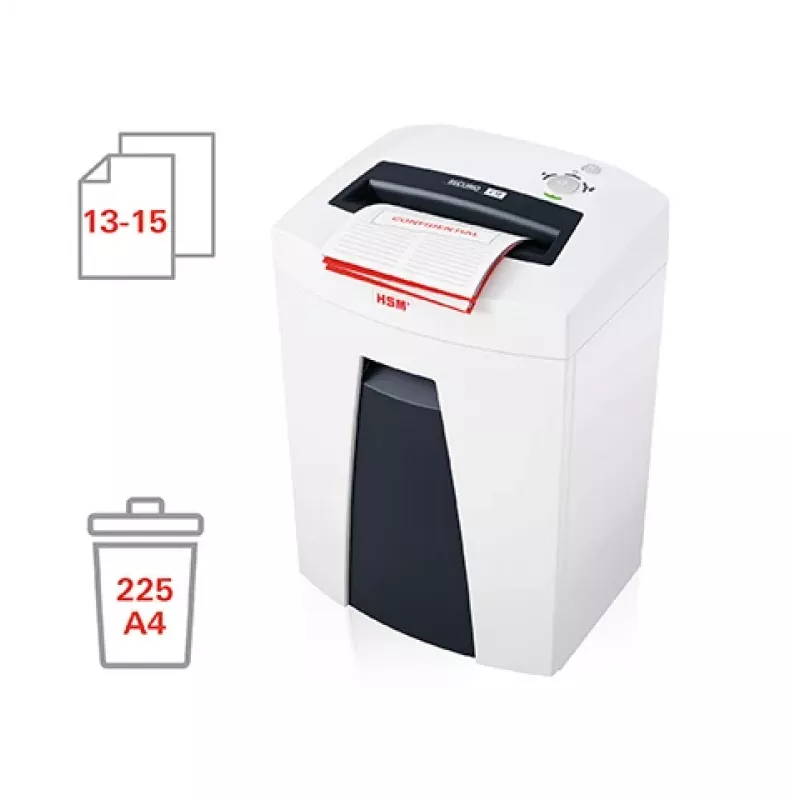HSM SECURIO C18 distruggidocumenti a taglio a strisce 3,9 mm P-2 bianco/antracite