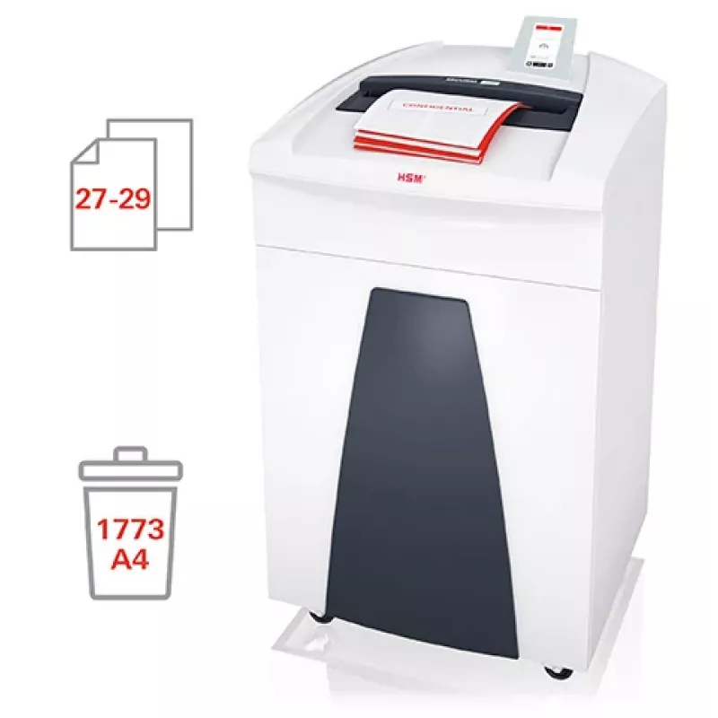 HSM SECURIO P36i distruggidocumenti a particelle con predistruzione