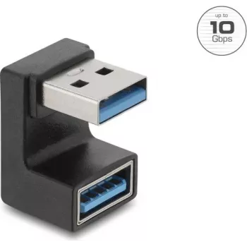 Delock adattatore USB 10 Gbps Type-A maschio su femmina a U