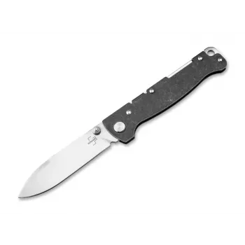 Böker Plus Atlas Droppoint TS D2 coltello