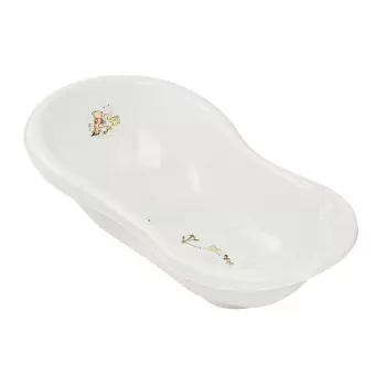 KEEEPER vaschetta da bagno per neonati 84 cm con sughero Maria Winnie the Pooh, bianco