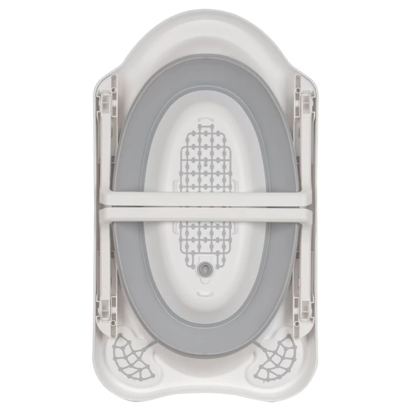 KEEEPER vaschetta da bagno per neonati pieghevole Maja Pure 48x82x23,5 cm grigio