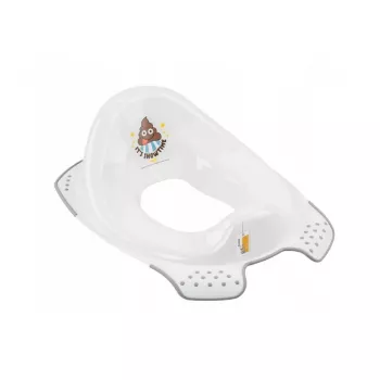 keeeper riduttore wc con funzione antiscivolo Ewa Emoji Showtime, bianco, 30x40x15 cm
