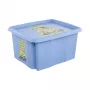 keeeper scatola con coperchio 24L Karolina “Minions Happiness” 42,5x35,5x22,5cm azzurro