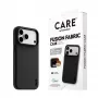 CARE by PanzerGlass Fusion Fabric cover nero compatibile MagSafe per iPhone 17 Pro Max