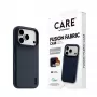 CARE by PanzerGlass Fusion Fabric cover blu compatibile MagSafe per iPhone 17 Pro