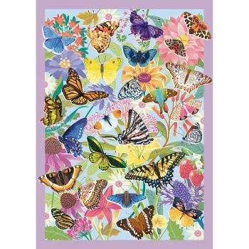 Schmidt Spiele Schmetterlingstreiben puzzle 1000 pezzi