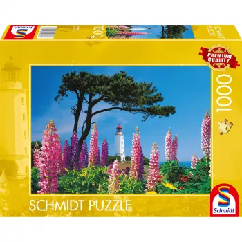 Schmidt Spiele Dornbusch Leuchtturm, Hiddensee puzzle 1000 pezzi