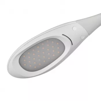 Activejet AJE-RAINBOW 2 lampada da scrivania LED con base RGB, braccio flessibile, dimmerabile, controllo touch, luce principale 7W, 350lm, 2800K-6500K, nero