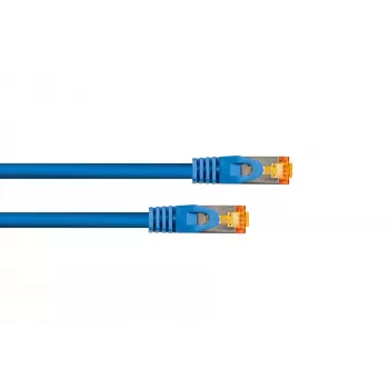 KABELMEISTER cavo patch Cat.7 S/FTP, RJ45, guaina TPE, senza alogeni, blu, 5m