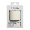 STANLEY The Quencher Boot + Strohhalm-Topper set, accessorio protettivo in silicone per tumbler 1,18L, Light Cream