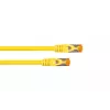 Kabelmeister Cavo patch Cat.7 S/FTP, 3m, giallo, guaina TPE, senza alogeni, 10 Gbps