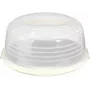 CURVER Porta torta rotondo Ø34,7x15,6 cm crema