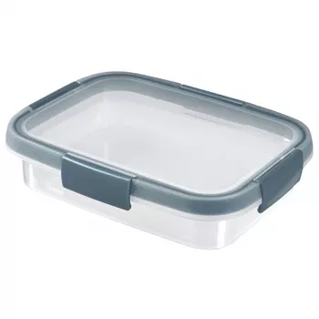 CURVER Smart Eco Fresh Contenitore per alimenti rettangolare 0,7L trasparente con coperchio verde