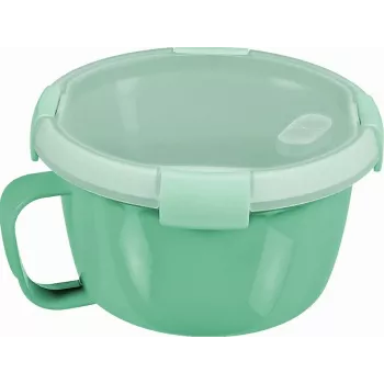 CURVER Smart To Go Noodles Food Bowl rotondo 0,9L Soft Green