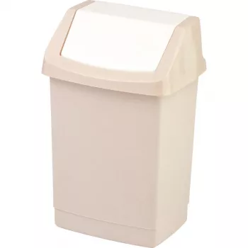 CURVER Click-it Pattumiera a pedale 25L beige 32,5x26,5x50,5cm