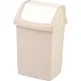 CURVER Click-it Pattumiera a pedale 25L beige 32,5x26,5x50,5cm