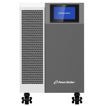 PowerWalker VFI 30K TAP PF1 3/3 BE UPS online doppia conversione, 30kVA/30kW, ingresso/uscita trifase, Tower, batterie esterne