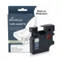 MediaRange Cartuccia nastro etichettatrice per Dymo D1 40913/S0720680, 9mm x 7m, Nero su Bianco