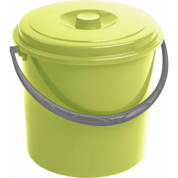 CURVER Secchio con coperchio 10L Verde