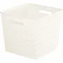 CURVER My Style Cesto portaoggetti quadrato 25L Crema