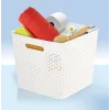 CURVER My Style Cesto portaoggetti quadrato 25L Crema