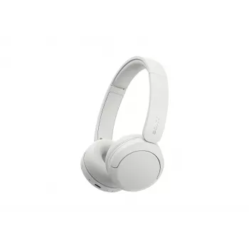 Sony WH-CH530 Cuffie wireless on-ear con batteria 50h, DSEE, Multipoint, Bianco WHCH530W.CE7