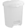CURVER Deco Bin Pattumiera a pedale 25L 36x41cm bianco