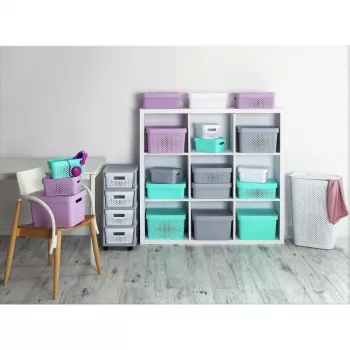 Curver Infinity Carrello a 4 cassetti 11L 30x36x69cm grigio