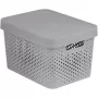 Curver Infinity Recycled Scatola portaoggetti 17L 36x27x22cm grigio