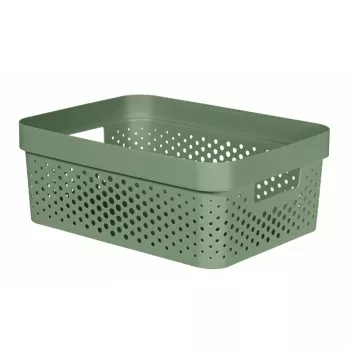 CURVER Infinity Recycled Box 11L 36x27x14cm verde