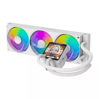 DarkFlash DV360S MAX bianco Dissipatore CPU liquido AIO ARGB 360mm