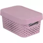 CURVER Infinity Recycled Scatola portaoggetti 4,5L rosa 27x19x12cm