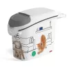 CURVER Pets Life contenitore per cibo per cani e gatti 6 kg 15 L 23x50x36 cm