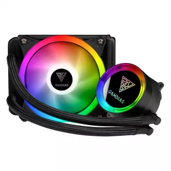 GAMDIAS Chione E2-120 Lite2 ARGB 120mm dissipatore CPU a liquido AIO
