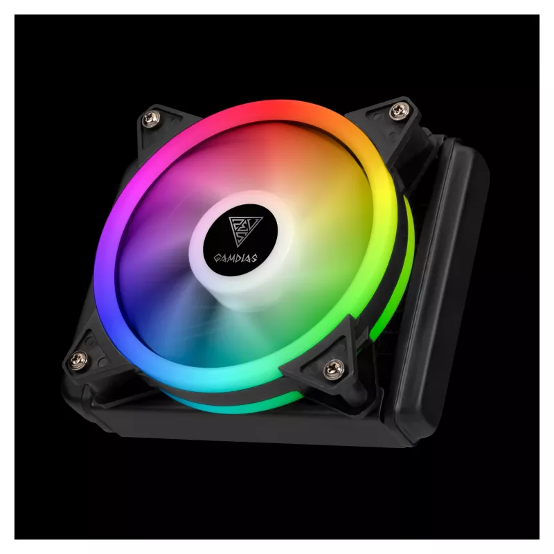 GAMDIAS Chione E2-120 Lite2 ARGB 120mm dissipatore CPU a liquido AIO