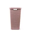 CURVER cesto portabiancheria Jute 58L rosa 43x34x60cm