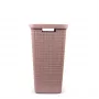 CURVER cesto portabiancheria Jute 58L rosa 43x34x60cm