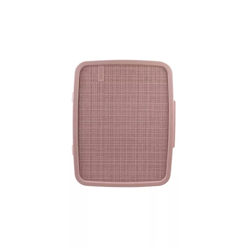 CURVER cesto portabiancheria Jute 58L rosa 43x34x60cm