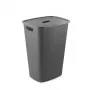 CURVER Softex cesto portabiancheria 56L grigio scuro 42 x 31,6 x 60 cm