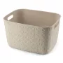 CURVER Softex grande cesto per conservazione 19L bianco gesso