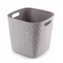 CURVER Softex cesto per conservazione quadrato 15L bianco gesso 27,9x27,9x26,9cm