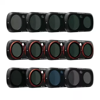 Freewell Mega Filter Set per Insta360 Luna Ultra, 12 pezzi (FW-LNUB-MEGA)