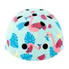 Hornit Flamingo Casco per bici bambino M (53-58cm) con luce LED posteriore FLS931